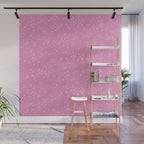 Stars - Pink Wall Mural Gallery Image 1