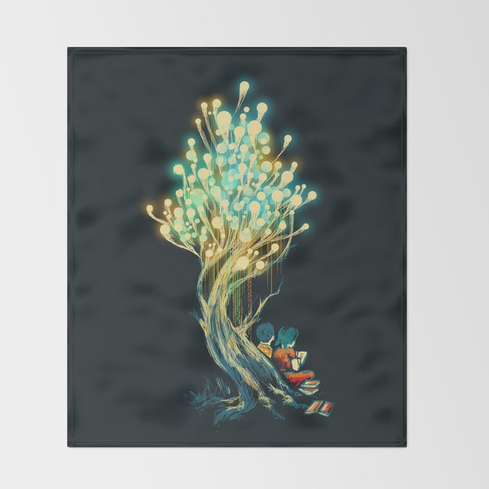 ElectriciTree Throw Blanket Gallery Image 2
