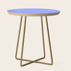 Capricorn Zodiac Star Constellation Line Art Pastel Purple Side Table Gallery Image 1