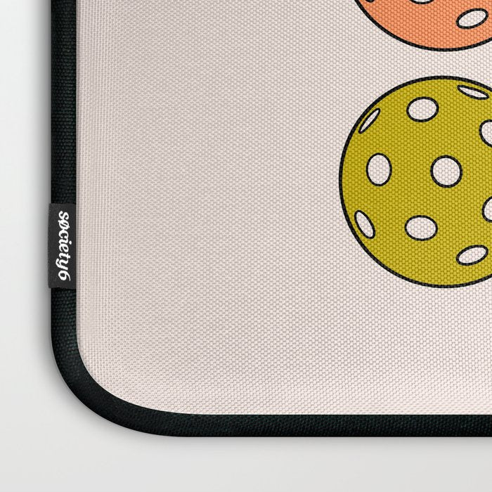Rainbow Pickleballs Laptop Sleeve Gallery Image 3