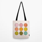 Rainbow Pickleballs Tote Bag Gallery Image 2