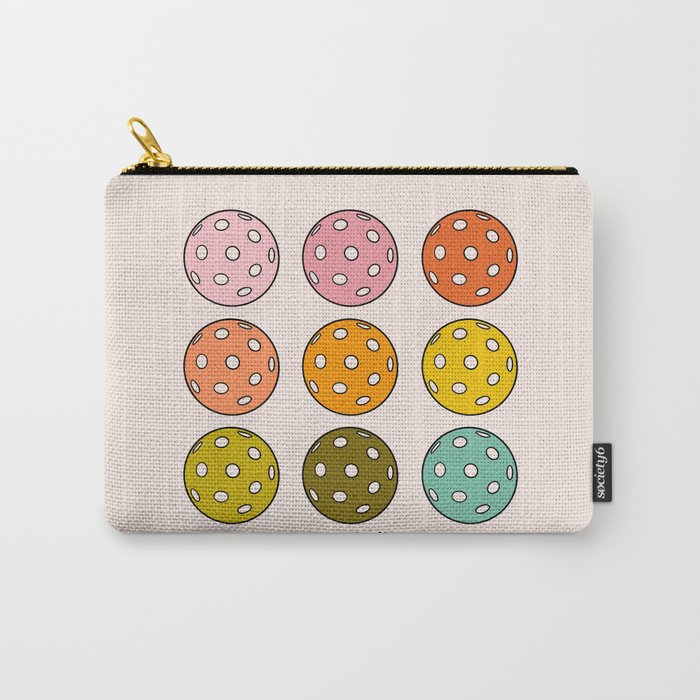 Rainbow Pickleballs Carry All Pouch Gallery Image 1