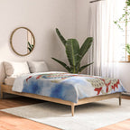 Dragon in the Cloud : Minhwa-Korean traditional/folk art Comforter Gallery Image 2