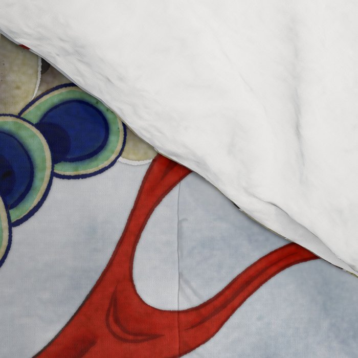 Dragon in the Cloud : Minhwa-Korean traditional/folk art Comforter Gallery Image 4