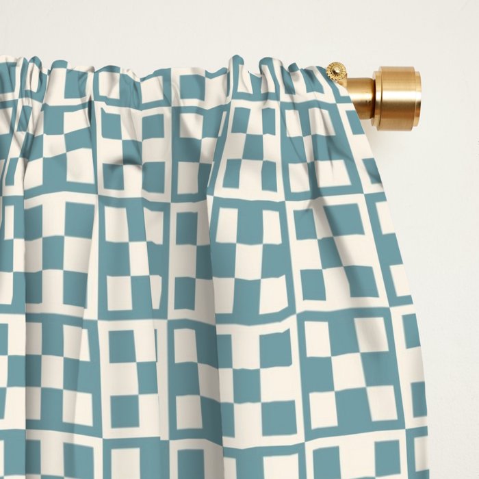 5 Checkers Window Curtain Gallery Image 2