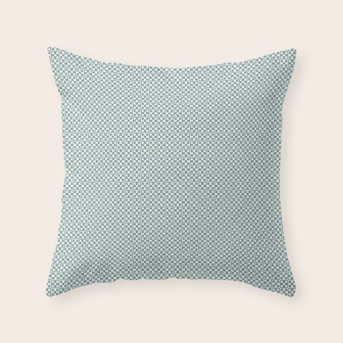 5 Checkers Throw Pillow Gallery Image 1