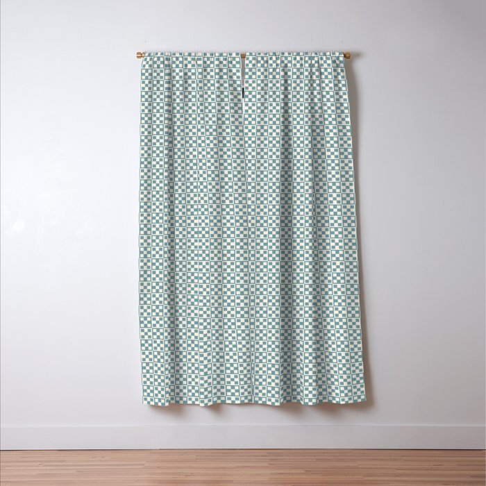 5 Checkers Window Curtain Gallery Image 3