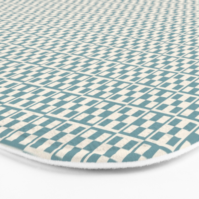 5 Checkers Bath Mat Gallery Image 3