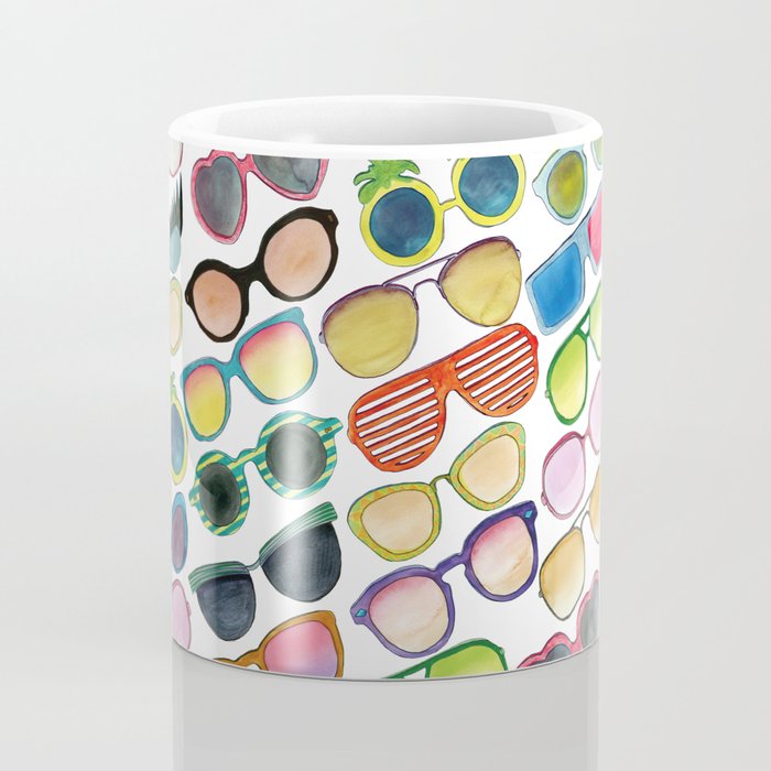 Sunglasses by Veronique de Jong Coffee Mug Gallery Image 4