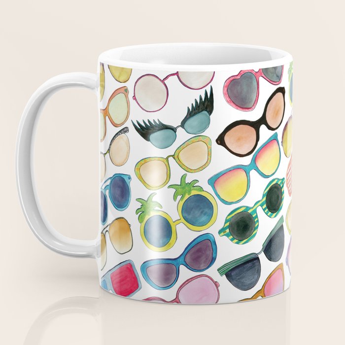 Sunglasses by Veronique de Jong Coffee Mug Gallery Image 3