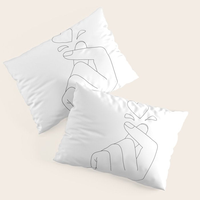 Love Snap Pillow Sham Gallery Image 1