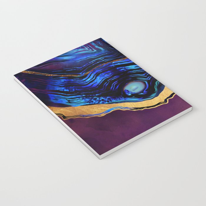 Agate Abstract Notebook Gallery Image 3