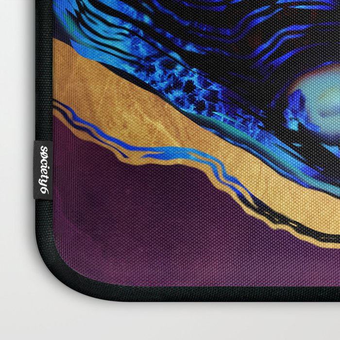 Agate Abstract Laptop Sleeve Gallery Image 3