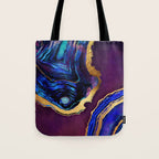 Agate Abstract Tote Bag Gallery Image 1