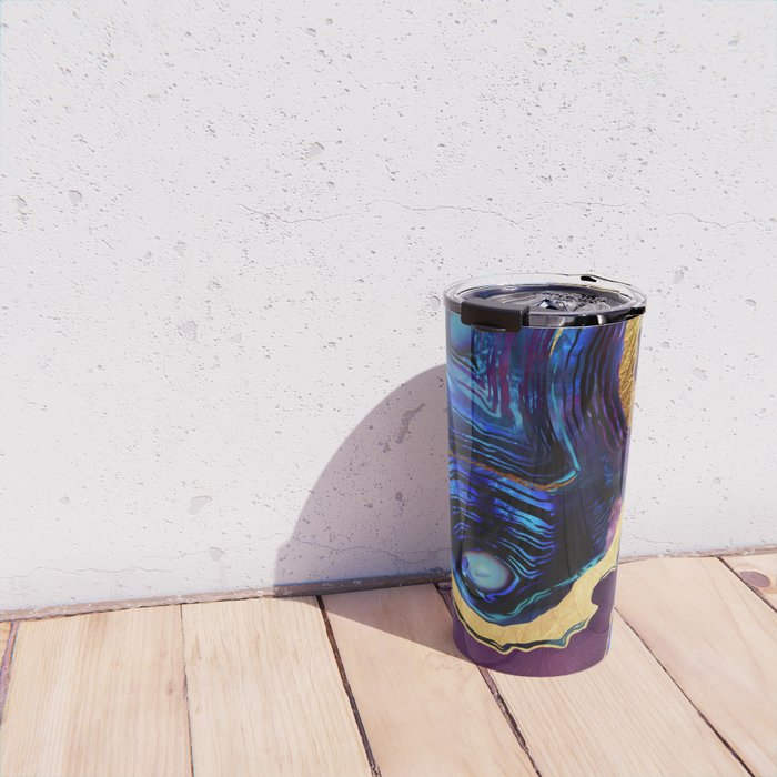 Agate Abstract Travel Mug Gallery Image 4