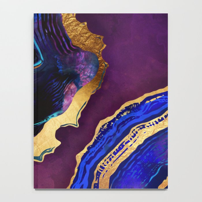 Agate Abstract Notebook Gallery Image 4