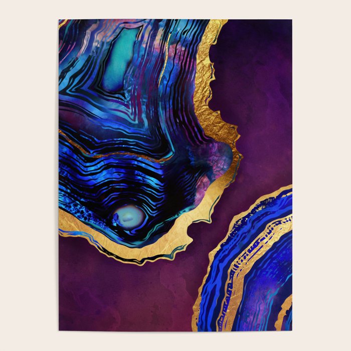 Agate Abstract Poster Gallery Image 4