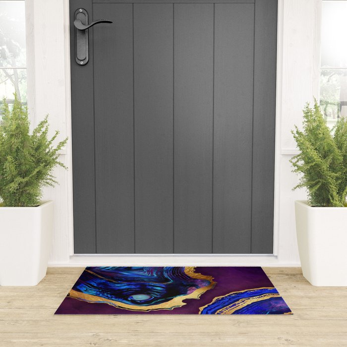 Agate Abstract Welcome Mat Gallery Image 3