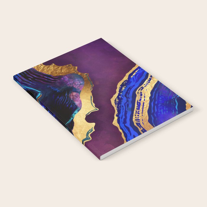 Agate Abstract Notebook Gallery Image 2