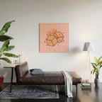 Pisces Dice Wood Wall Art Gallery Image 2