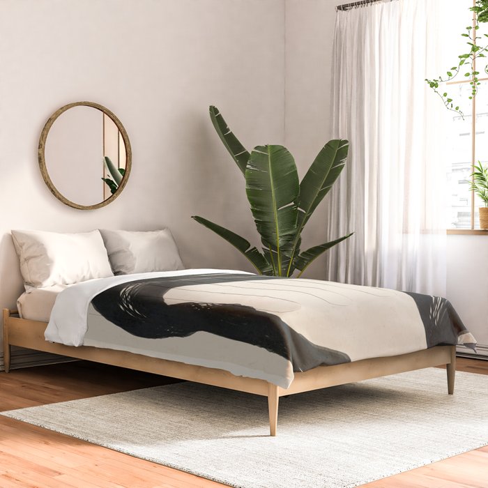 Minimal Abstract Art 15 Comforter Gallery Image 2