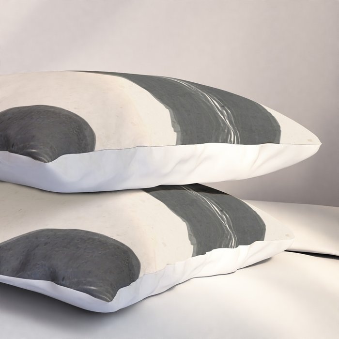 Minimal Abstract Art 15 Pillow Sham Gallery Image 3