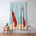 Bathing Suit Window Curtain Gallery Image 5