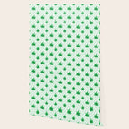Funny retro weed leaf cartoon sticker pattern Wallpaper Gallery Image 2