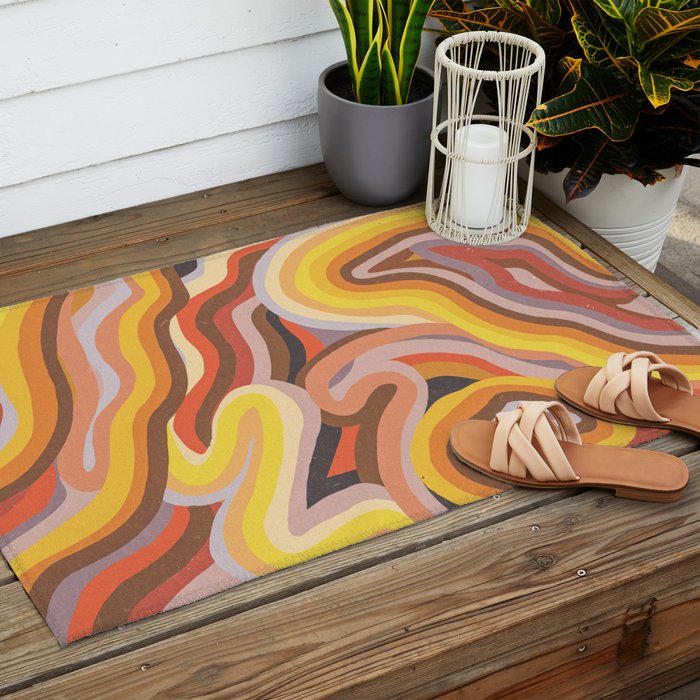 Marble #4 Outdoor Rug Gallery Image 2