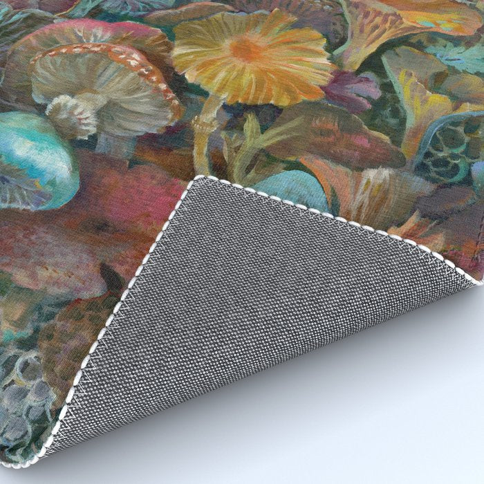 Magic Mushroom Garden Rug Gallery Image 4