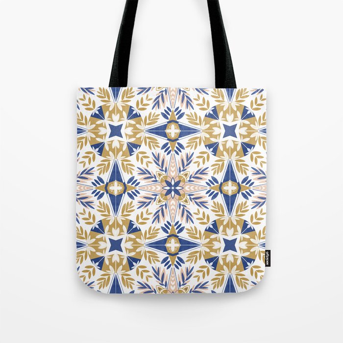 Modern circular nature tile B Tote Bag Gallery Image 1