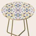 Modern circular nature tile B Side Table Gallery Image 2