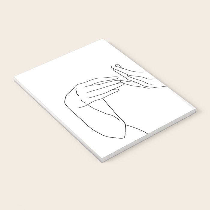 Line Hands 2 Notebook Gallery Image 3