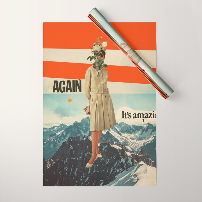 Again, It's Amazing Wrapping Paper Gallery Image 1