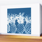 Pineapple blues Wall Mural Gallery Image 2