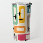 Mid Century Modern Abstract Pattern 242 Mid Mod Googie Travel Mug Gallery Image 2