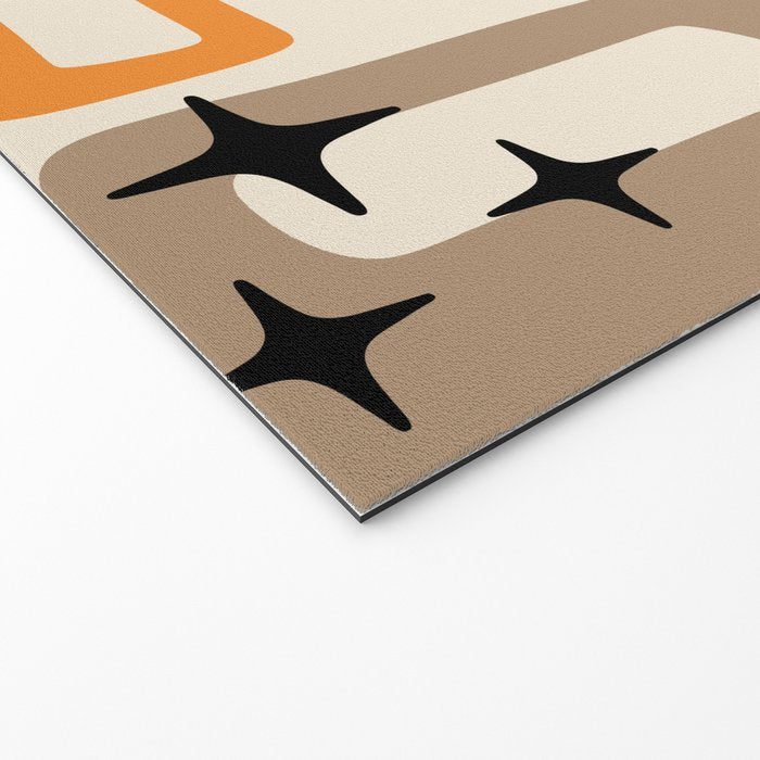 Mid Century Modern Abstract Pattern 242 Mid Mod Googie Welcome Mat Gallery Image 2