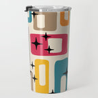 Mid Century Modern Abstract Pattern 242 Mid Mod Googie Travel Mug Gallery Image 3