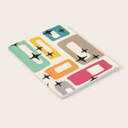 Mid Century Modern Abstract Pattern 242 Mid Mod Googie Notebook Gallery Image 2