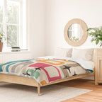 Mid Century Modern Abstract Pattern 242 Mid Mod Googie Duvet Cover Gallery Image 2