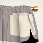 Mid Century Modern Abstract Pattern 242 Mid Mod Googie Window Curtain Gallery Image 2