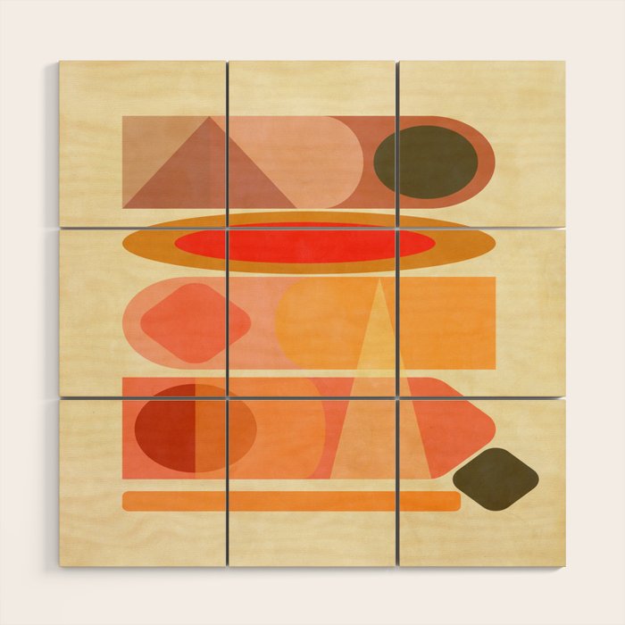Modern Totem 8 Wood Wall Art Gallery Image 1