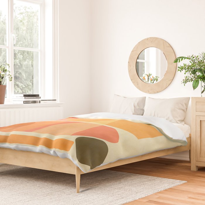 Modern Totem 8 Duvet Cover Gallery Image 2