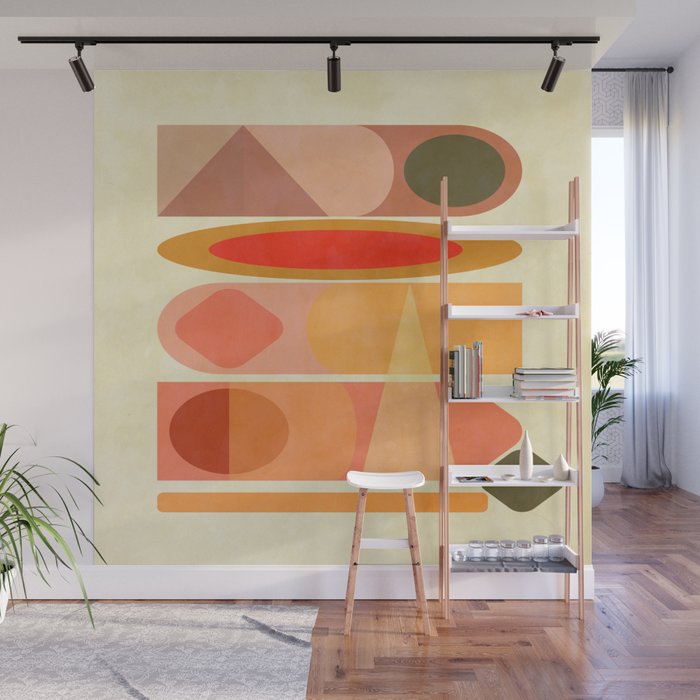 Modern Totem 8 Wall Mural Gallery Image 1