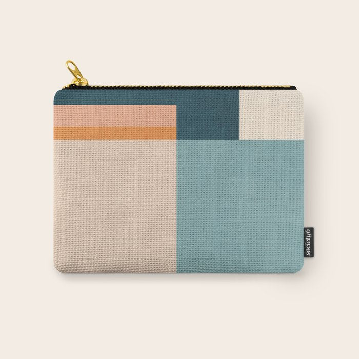 Minimal Abstract 14 Carry All Pouch Gallery Image 1