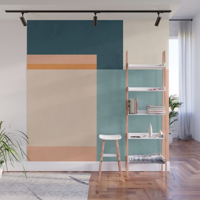Minimal Abstract 14 Wall Mural Gallery Image 1