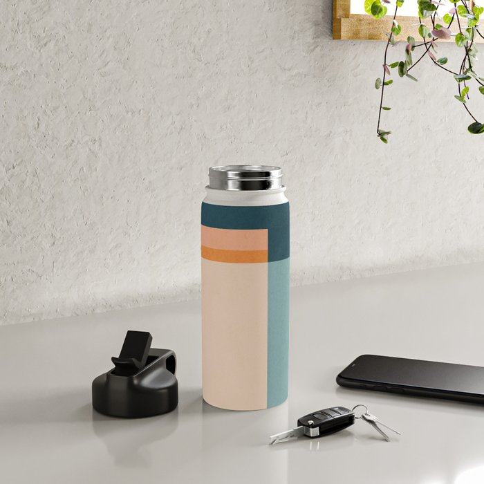 Minimal Abstract 14 Water Bottle Gallery Image 4
