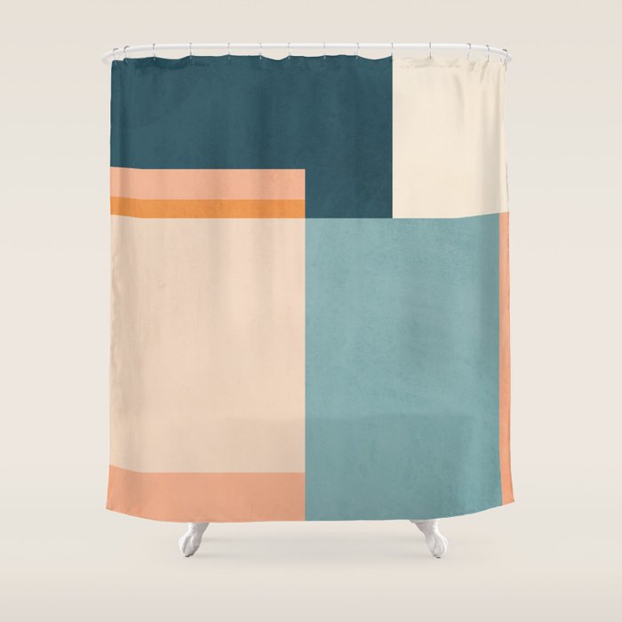 Minimal Abstract 14 Shower Curtain Gallery Image 1
