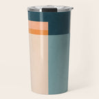Minimal Abstract 14 Travel Mug Gallery Image 1
