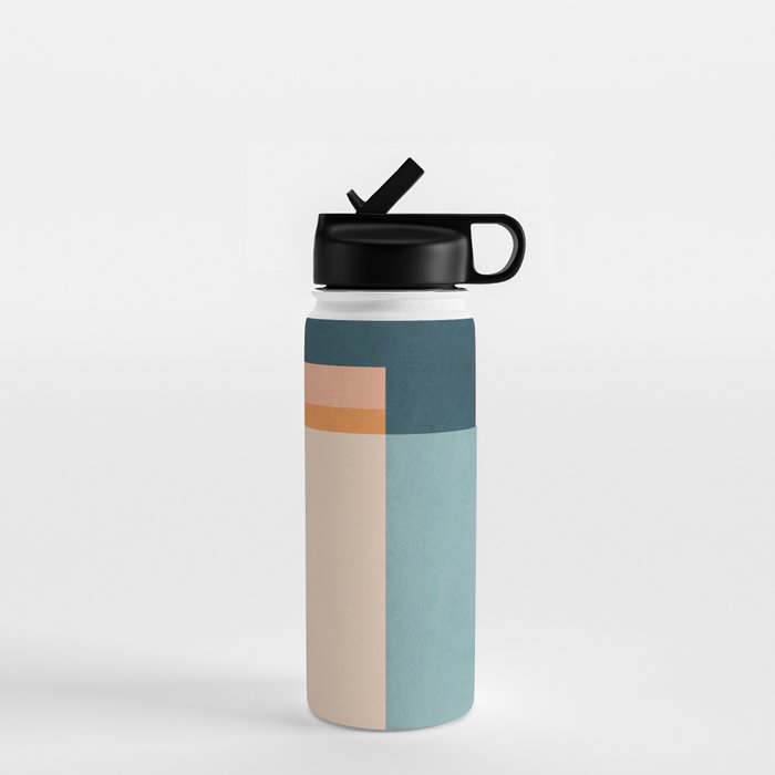 Minimal Abstract 14 Water Bottle Gallery Image 1